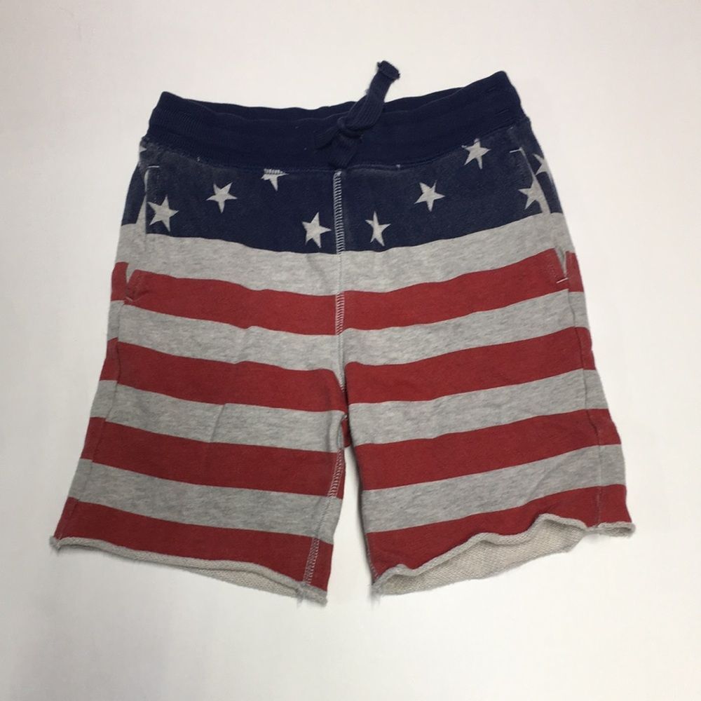 Oshkosh B'gosh Patriotic Star Striped Boy's Shorts 4th of July size 6
